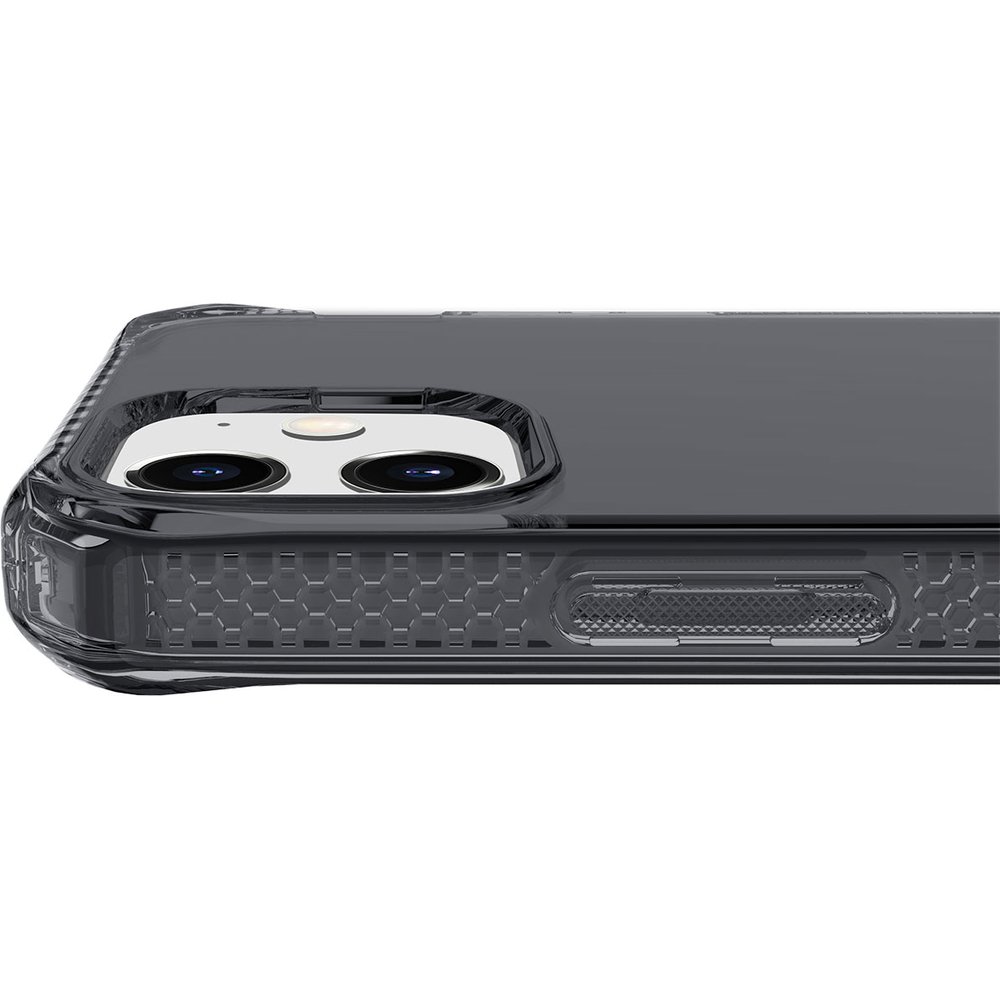 Антибак.чехол-накладка ITSKINS SPECTRUM CLEAR для Apple iPhone 12 mini (5.4) дымчатый